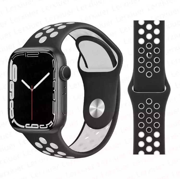 Signature Nike Apple Watch Silicone Sport Bands with Breathable Linings- for Selected Apple Watch 40mm Size - Super Savings Technologies Co.,LTD Signature Nike Apple Watch Silicone Sport Bands with Breathable Linings- for Selected Apple Watch 40mm Size - Super Savings Technologies Co.,LTD